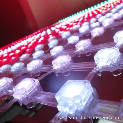 Decorative Transparent Programmable LED Curtain for Ceiling&Walls (gDOT-P35/55/80mm)